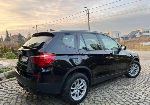 BMW X3 cena 58900 przebieg: 224000, rok produkcji 2012 z Sępopol małe 466